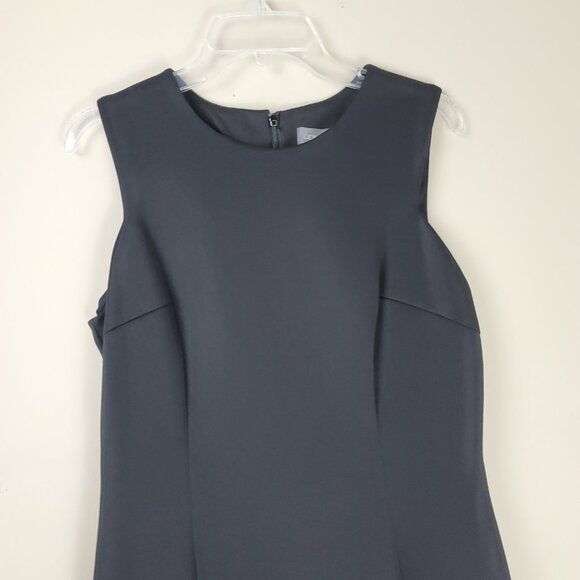 Donna Ricco Feather-Hem Sleeveless Sheath - Picture 6 of 15